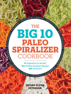 cover image of The Big 10 Paleo Spiralizer Cookbook